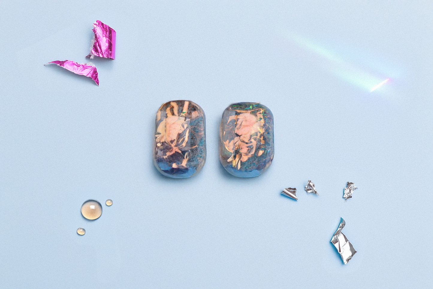 Prism Sky Studs